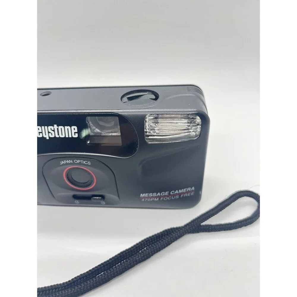 Keystone Photo Message 470 PM 35mm Focus Free Message Camera TESTED